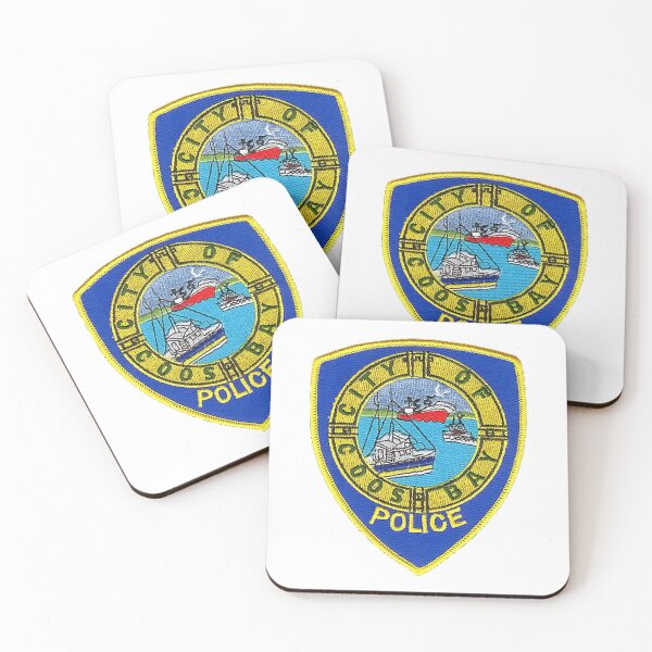 Item preview, Coos Bay Police designed and sold by Lawrence Baird.
