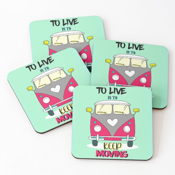 Item preview, To Live is to Keep Moving  designed and sold by Nora Gad.