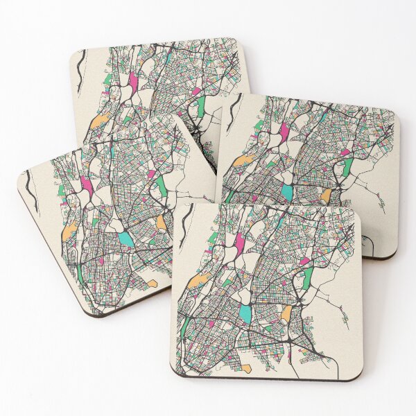 Item preview, The Bronx, New York Street Map designed and sold by A Deniz Akerman.