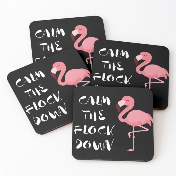 Item preview, Dreamy Flamingo Calm the flock down designed and sold by katastrophal.