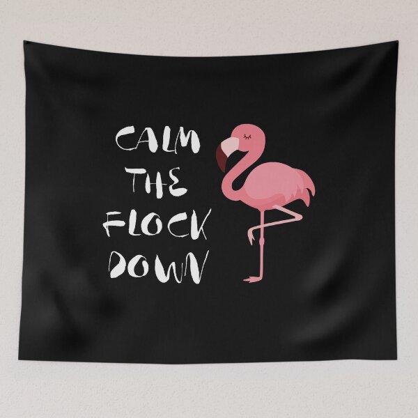 Item preview, Dreamy Flamingo Calm the flock down designed and sold by katastrophal.