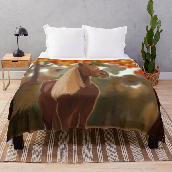 Item preview, Blond horse in automne designed and sold by MelanieNad.