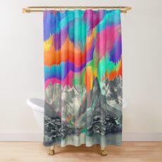 Skyfall, Melting Northern Lights Shower Curtain