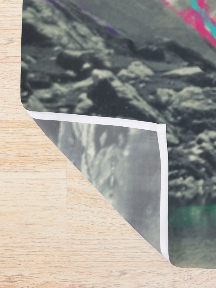 Alternate view of Skyfall, Melting Northern Lights Shower Curtain
