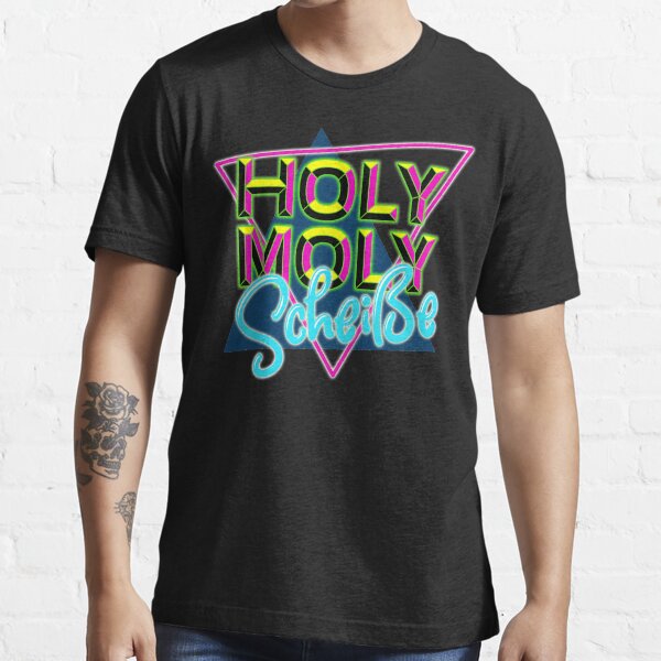 holy, moly, holymoly, shit, 80s, 80s, funshirt, Essential T-Shirt