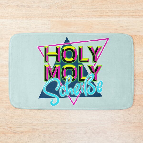 Item preview, holy, moly, holymoly, shit, 80s, 80s, funshirt, designed and sold by Birgit Schiffer.
