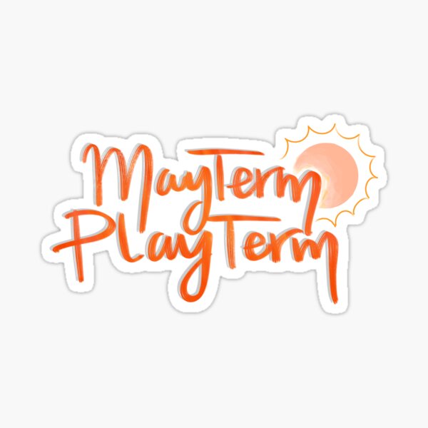 Mai-Semester, Spiel-Semester - Wartburg College Sticker