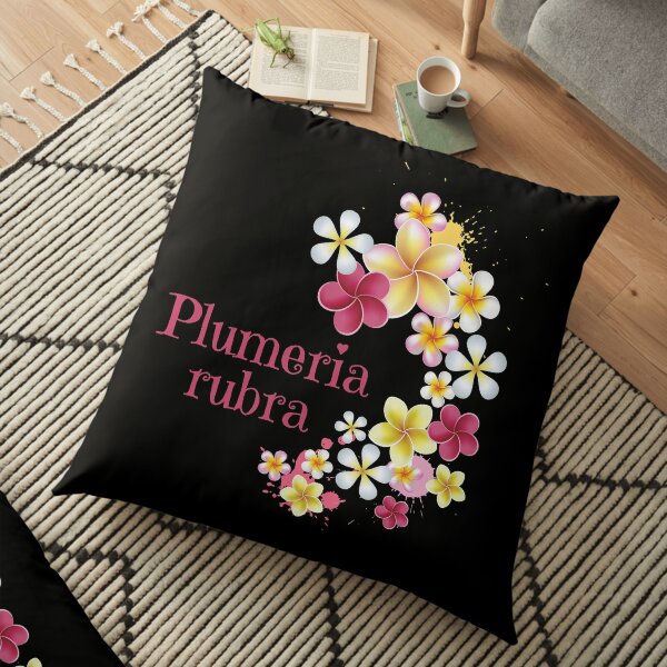 Plumeria Tropische Exotische Pflanze Blume Blüten Bodenkissen