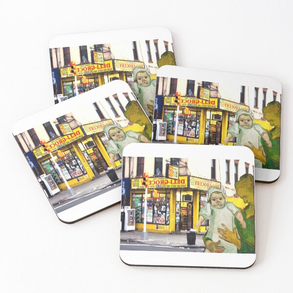 Item preview, DELI VAN GOGH - NYC BODEGA WITH Madame Roulin and Her Baby designed and sold by NewYork5boros.
