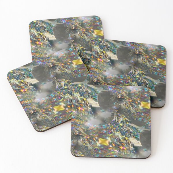 Item preview, Abstract Multi-Coloured Glass Fractal. designed and sold by MindTravel.