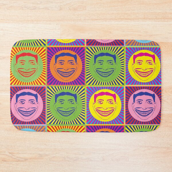 Item preview, Coney Island Stepplechase Face Colorful Pop Art 1 designed and sold by popartist.