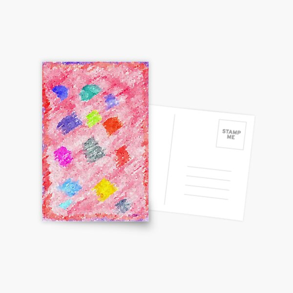 Mixing Pallet 2 Postcard