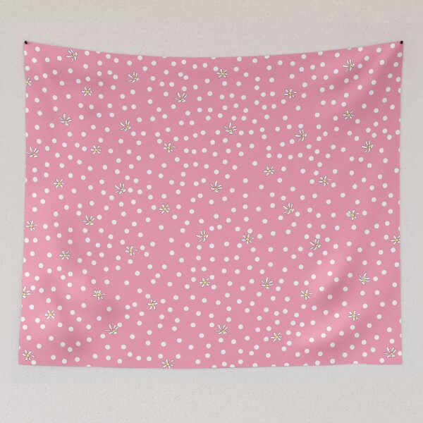 Item preview, Pink Polk Dot and Daisy  designed and sold by PassholderMagic.