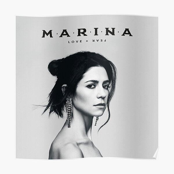 MARINA - LOVE + FEAR Poster