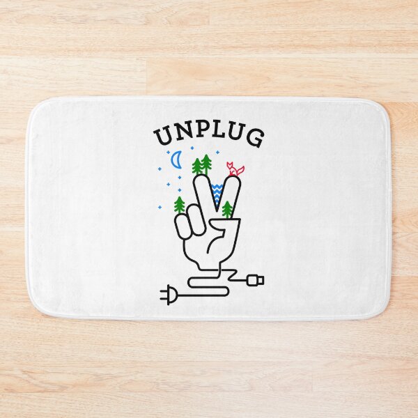 Item preview, UNPLUG designed and sold by 38Sunsets.