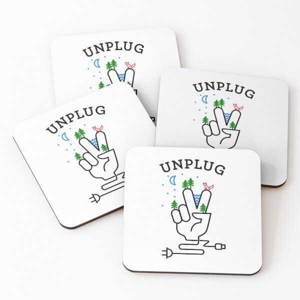 Item preview, UNPLUG designed and sold by 38Sunsets.
