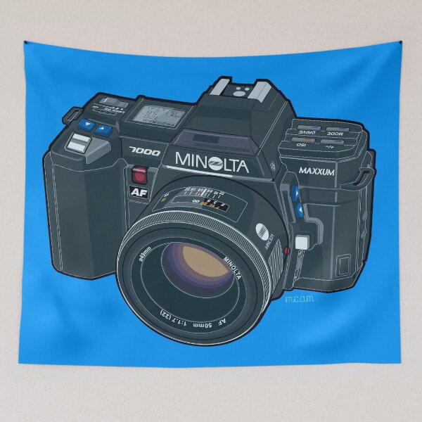 Item preview, Maxxum Alpha 7k 35mm Autofocus SLR designed and sold by Monkey Crisis On Mars.