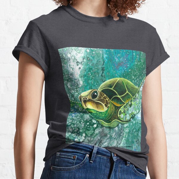 Sea Turtle - Deep Sea Dive Classic T-Shirt