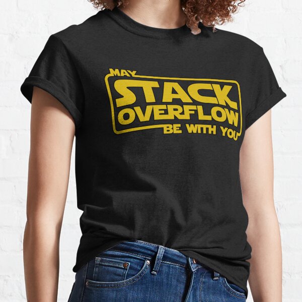 Stack Overflow with you Camiseta clásica