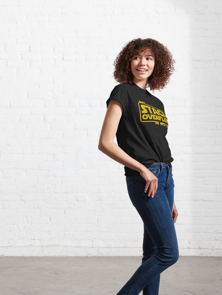 Alternate view of Stack Overflow with you Classic T-Shirt