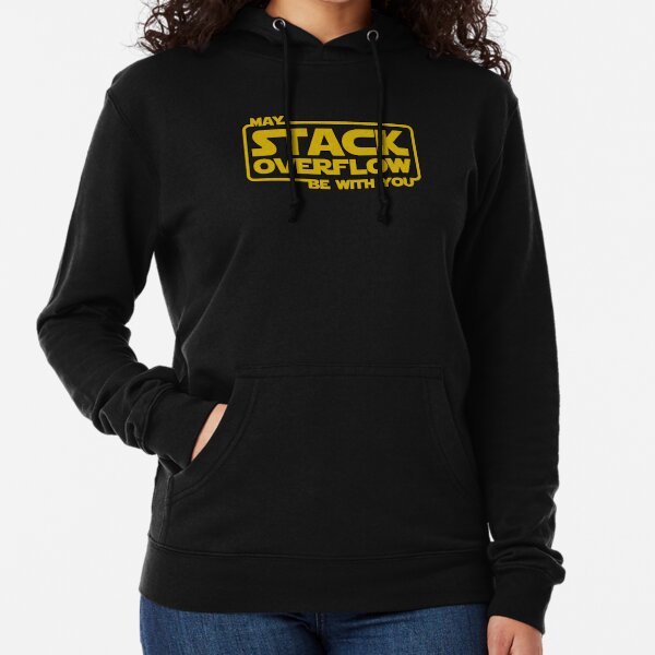 Stack Overflow with you Lightweight Hoodie