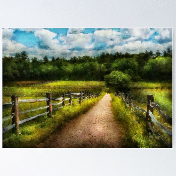 Item preview, Country - Every journey starts with a path  designed and sold by Mike Savad Photography.