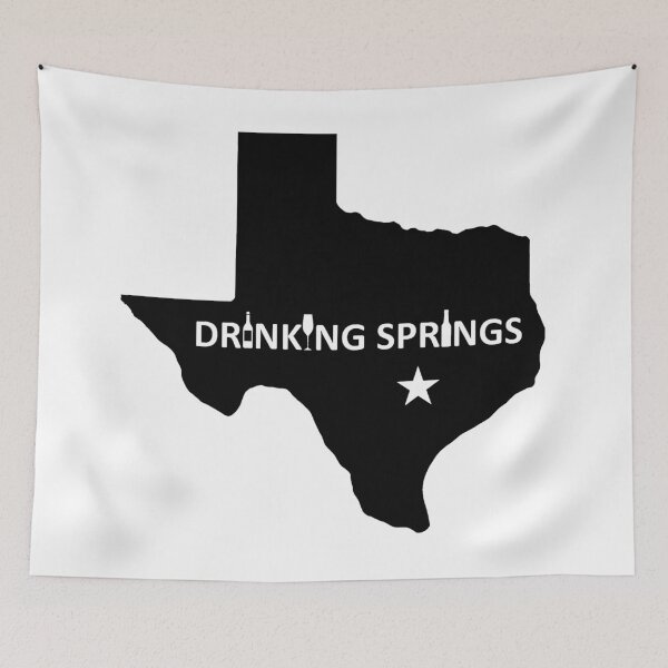 Item preview, Drinking Springs Texas designed and sold by EyedealArt.
