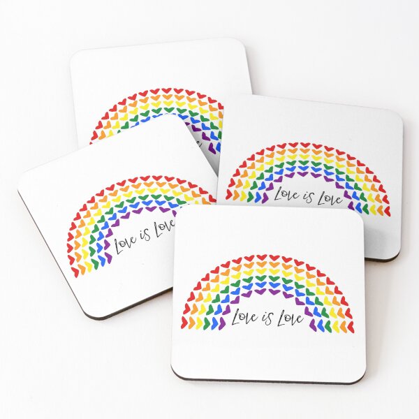 Item preview, Heart Rainbow - Love is Love designed and sold by StillMeadow.