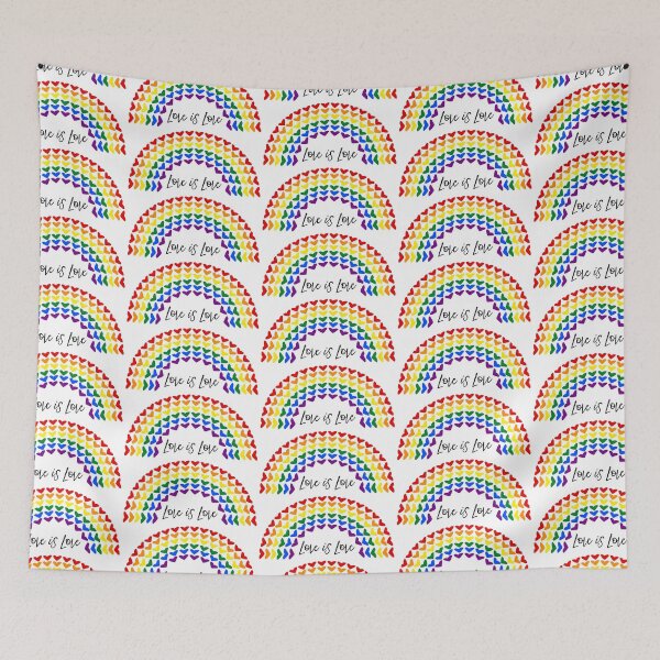Item preview, Heart Rainbow - Love is Love designed and sold by StillMeadow.