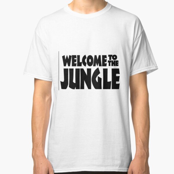 welcome to the jungle shirt