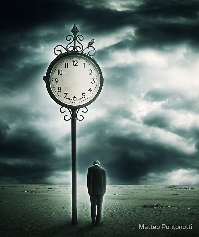 "And when the Clock stops.." by Matteo Pontonutti Redbubble