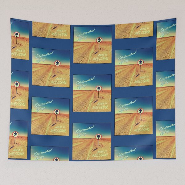 Item preview, AREA 51 -Welcome to the Extraterrestrial Highway. Storm Area 51 Just for fun designed and sold by tinytiger77.