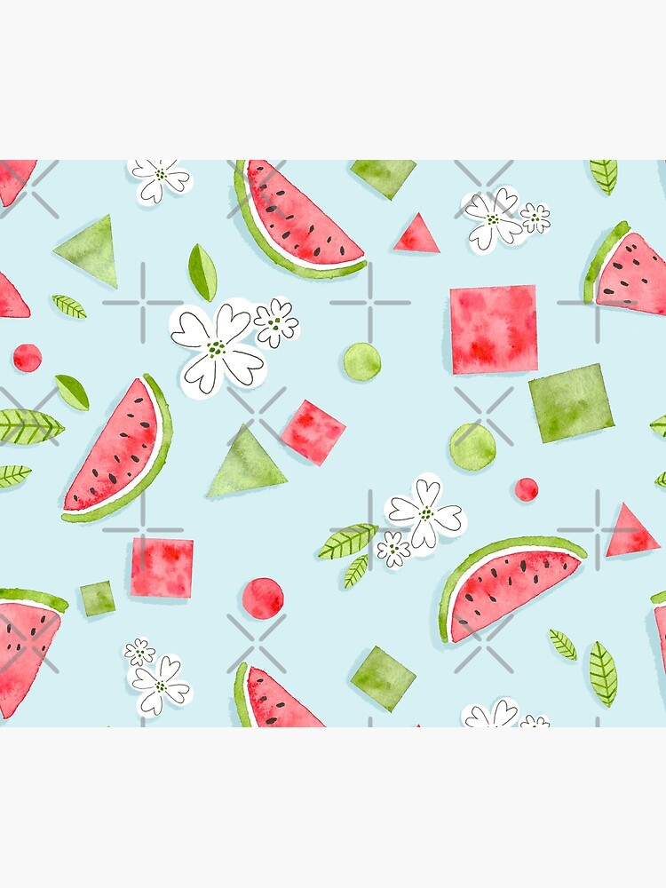 Watercolor Watermelon Scrapbook by annieparsons