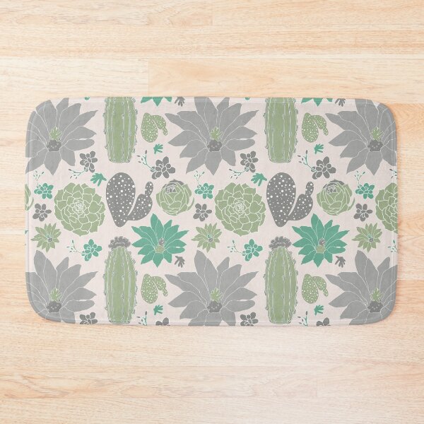 Item preview, Teal, Green & Pink Cactus Floral designed and sold by StudioPosies.