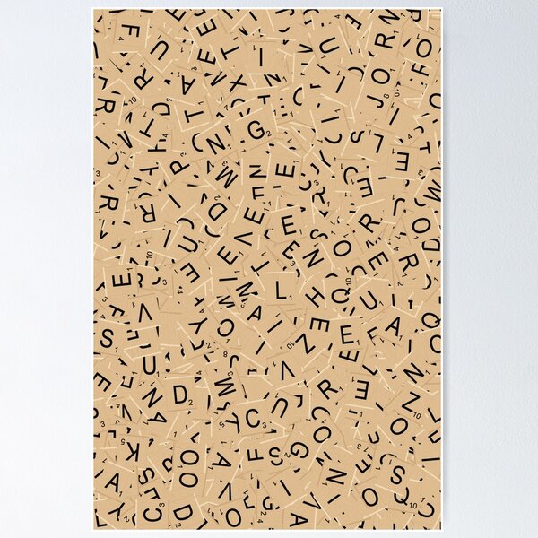 Love Scrabble Tiles Poster for Sale by phoneticwear