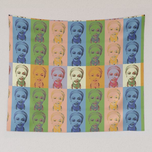 Item preview, I Stand with Ilhan Omar designed and sold by Thelittlelord.