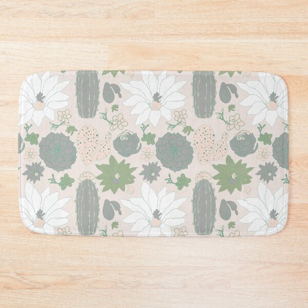 Item preview, White Cactus Floral designed and sold by StudioPosies.