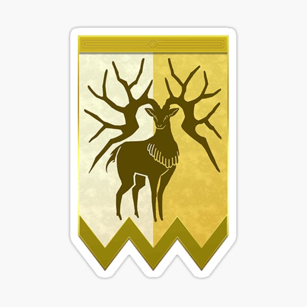 Item preview, Golden Deer Emblem designed and sold by blindcoco.