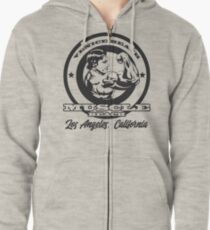Venice Beach Muscle Beach Zipped Hoodie