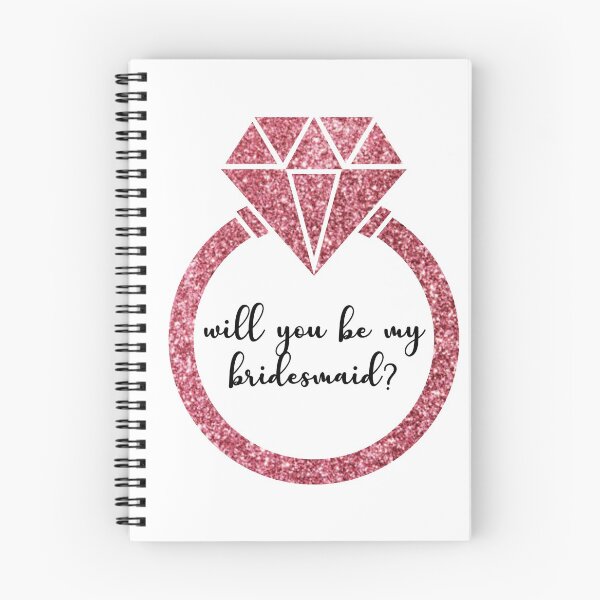 Item preview, Will You Be My Bridesmaid? - Pink Sparkle designed and sold by September15.