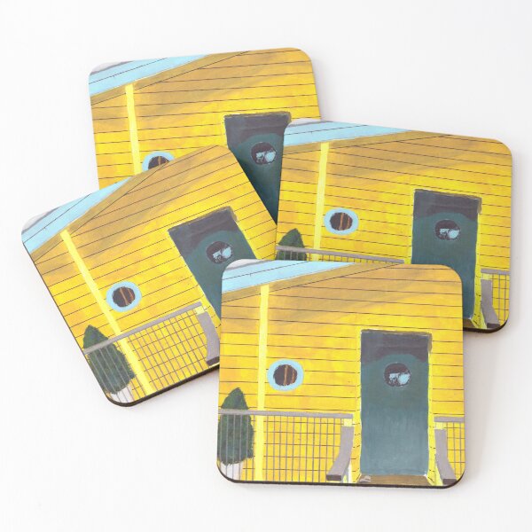 Item preview, The Yellow Wooden House designed and sold by jamesknightsart.