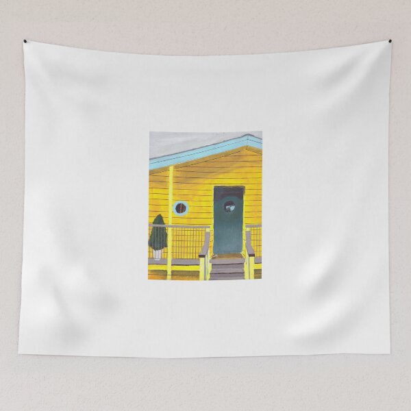 Item preview, The Yellow Wooden House designed and sold by jamesknightsart.