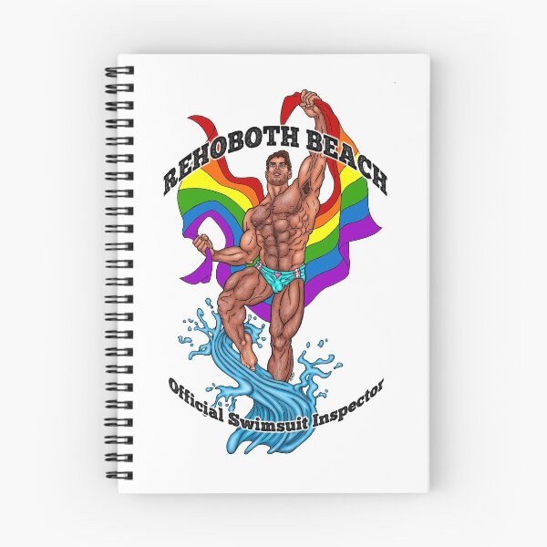 Item preview, Rehoboth Beach Swimsuit Inspector Hairy designed and sold by AbbottDesigns.