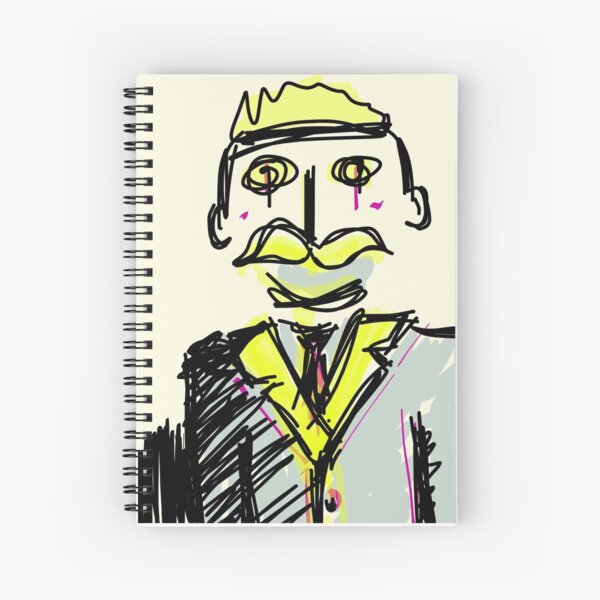 Gentleman Spiral Notebook