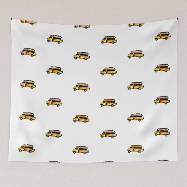 Item preview, Van Life Basic Cartoon  designed and sold by CrayzeeTeesUSA.