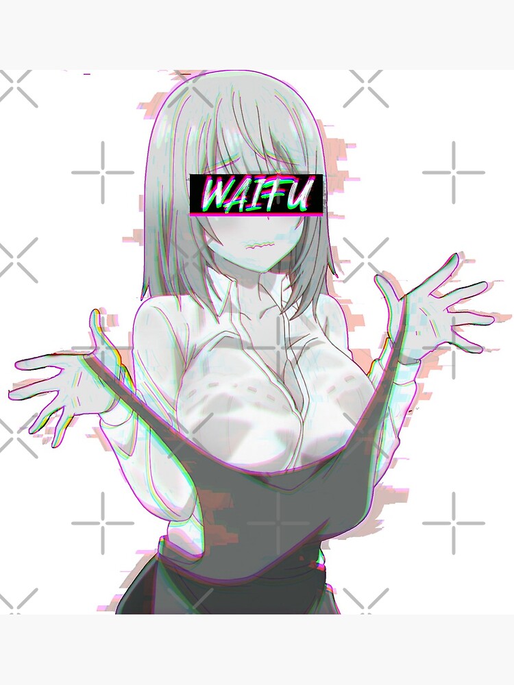 Tejima Waifu Glitch Greeting Card By Sad Nights Redbubble Tejima Waifu Glitch Greeting Card By Sad Nights Redbubble