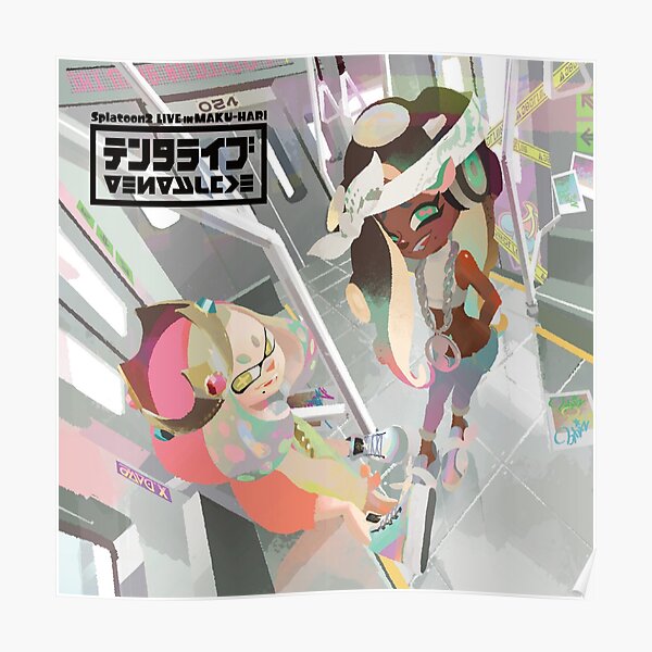 Off The Hook Album Live Concert Splatoon 2 Poster