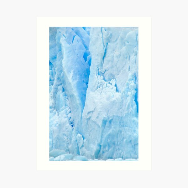 Glacial Abstract Art Print