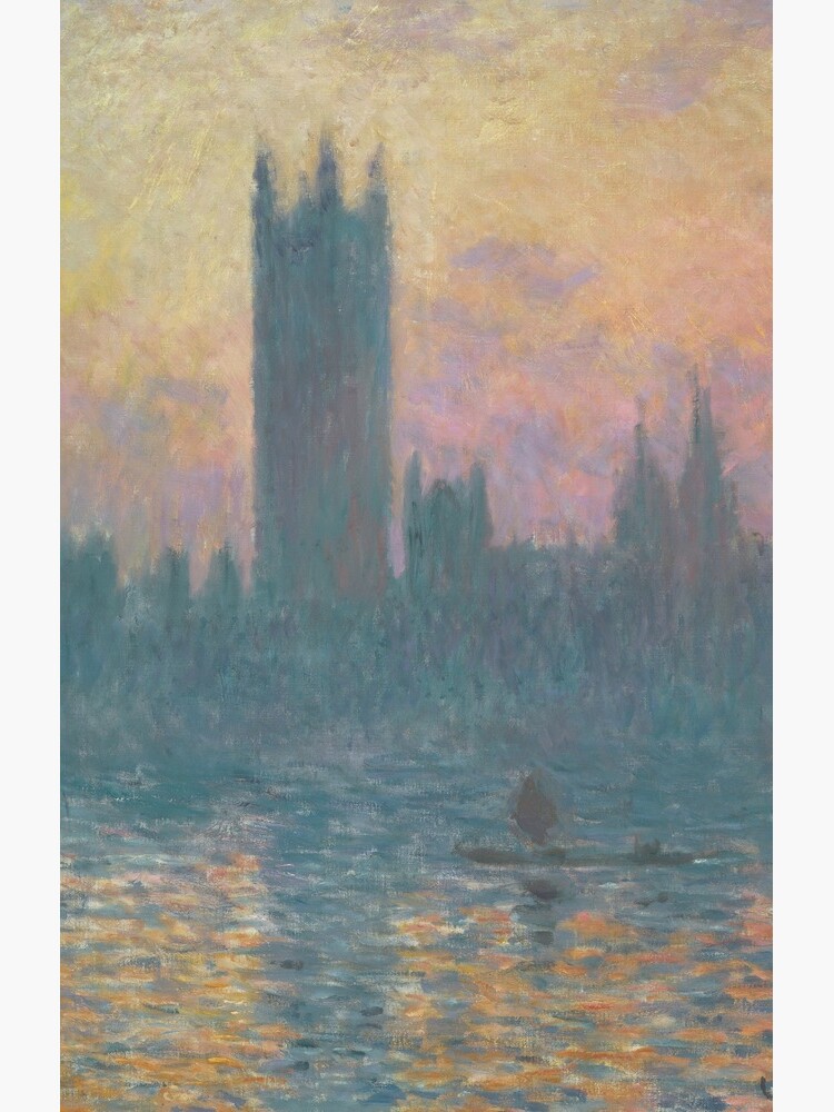 The Houses of Parliament Sunset by Claude Monet by podartist