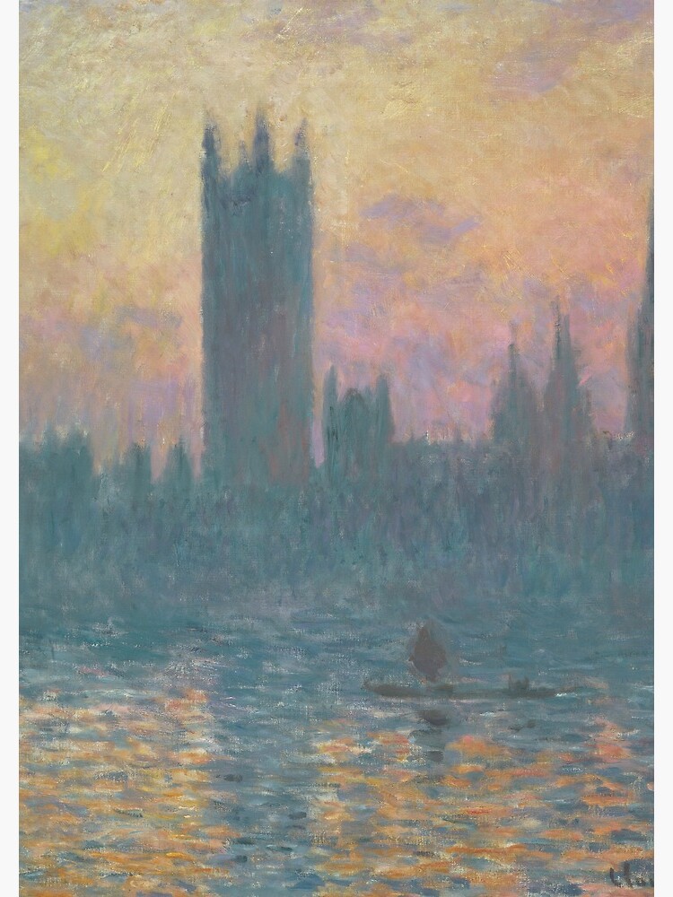 The Houses of Parliament Sunset by Claude Monet by podartist